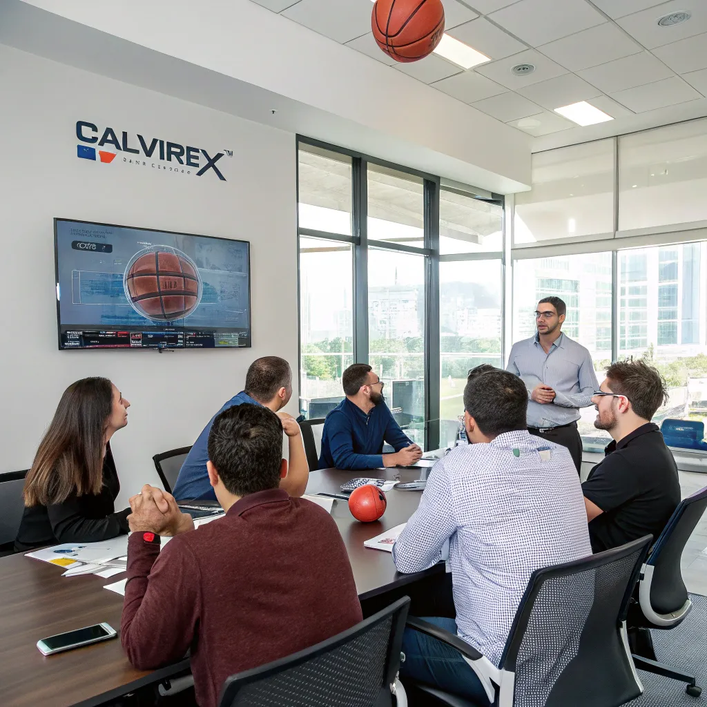 Sports Q&A Discussion at CALVIREX Office